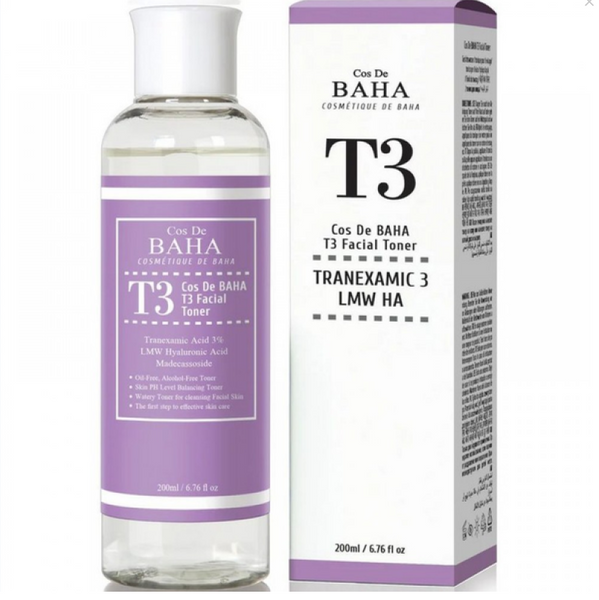 Тонер COSDEBAHA T3 Facial Toner 200ml (T3) to-19338 фото