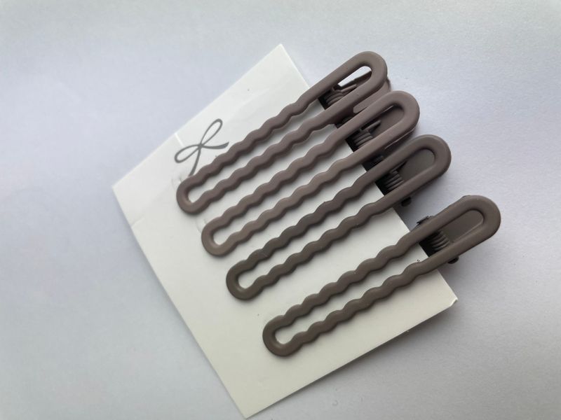 Набір Заколок зажимів для волосся CHACOTT Hair Set Clips Beige dl-66852 фото