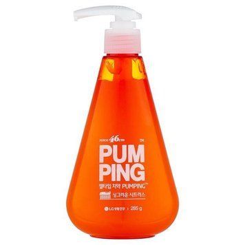 Зубна паста "Цитрус" LG Household & Health Care perioe pumping citrus 285g zu-10294 фото