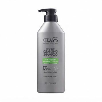 Шампунь для нормальної та сухої шкіри голови Kerasys Hair Clinic Dry Scalp Deep Cleansing 600мл ke-66214 фото