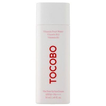 Тонуючий сонцезахисний крем для обличчя Tocobo Vita Tone Up Sun Cream SPF50+ PA++++ 50ml so-10703 фото