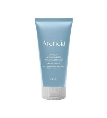 Пенка для умывания для жирной и комби кожи Arencia Hyssop Sebum Control Rice Cake Cleanser 150g ar-92152 фото