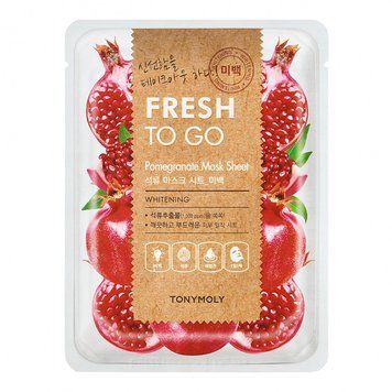 Маска тканинна для обличчя з екстрактом граната Tony Moly au-6411 фото