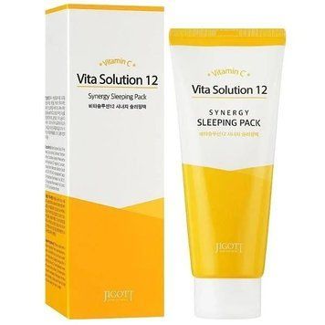 Витаминная ночная маска Jigott Vita Solution 12 Synergy Sleeping Pack 180ml dl-11525 фото