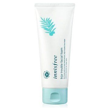 Піна для вмивання заспокійлива з екстрактом ялівцю Innisfree Bija Trouble Facial Foam 150ml oc-2741 фото