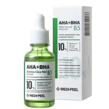 Восстанавливающая сыворотка для чувствительной и проблемной кожи лица Medi-Peel AHA BHA Amino Cica-Nol B5 Ampoule 30ml sy-8302 фото