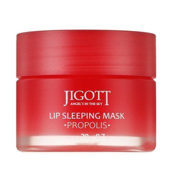 Нічна маска для губ з прополісом Jigott Lip Sleeping Mask Propolis 20ml au-82386 фото