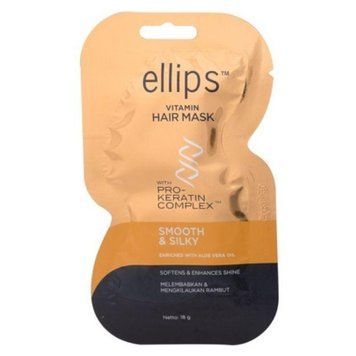 Маска для волосся "Бездоганний шовк" з Про-Кератиновим комплексом Ellips Vitamin Hair Mask Smooth & 0026 фото