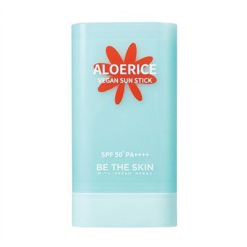 Веганський сонцезахисний стік з алое та рисом 19 г Be The Skin ALOERICE VEGAN SUN STICK 19g SPF 50+, so-76763 фото