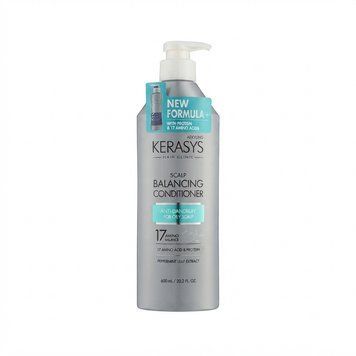 Кондиціонер для жирної шкіри голови Kerasys Hair Clinic Oily Scalp Balancing 600мл ke-62292 фото