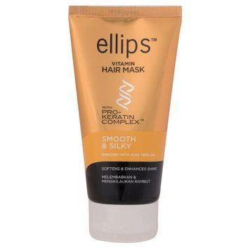 Маска для волосся Бездоганний шовк з Про-Кератиновим комплексом Ellips Vitamin Hair Mask Smooth Silky 120ml 027 фото
