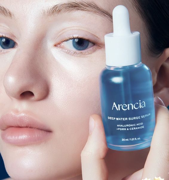 Зволожувальна сироватка з гіалуроновою кислотою PDRN, церамідами ARENCIA Deep Water Surge Serum 30ml oo-92145 фото
