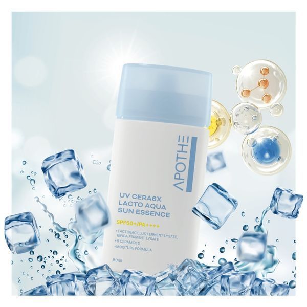 Сонцезахисна есенція APOTHE UV Cera 6X Lacto Aqua Sun Essence 50ml so-86460 фото