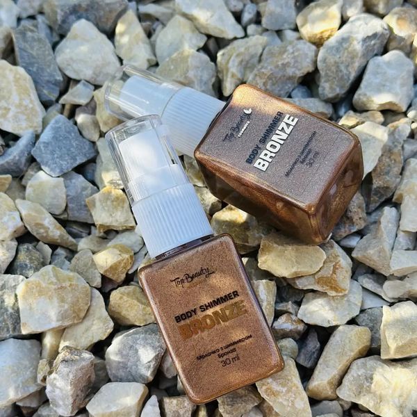 Молочко для тела с шиммером Body shimmer Top beauty Gold (бронза), 30 мл еу-47322 фото