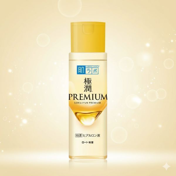 Лосьйон преміум-класу з гіалуроновою кислотою Hada Labo Gokujun Premium Lotion 170ml lo-67012 фото