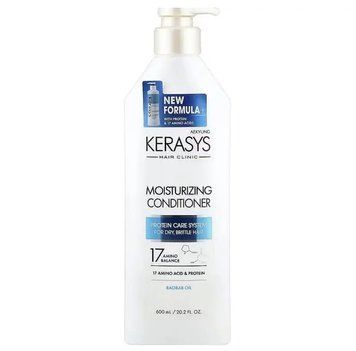 Кондиціонер зволожуючий Kerasys Hair Clinic Moisturizing 600мл ke-49682 фото