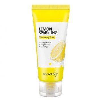 Пенка для умывания с экстрактом лимона для лица SECRET KEY Lemon Sparkling Cleansing Foam 200gr pe-4410 фото