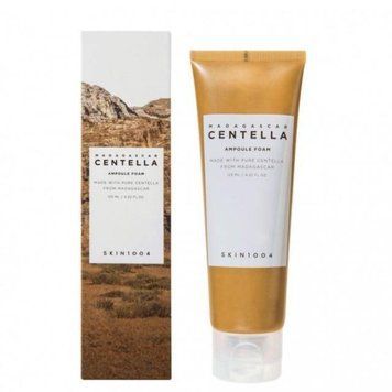 Очищающая пенка для умывания с экстрактом центеллы Skin1004 Madagascar Centella Ampoule Foam pe-2828 фото