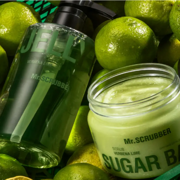 Гель для душа Mr.Scrubber JELLY BUBBLES Verbena Lime 500 мл mr-03766 фото