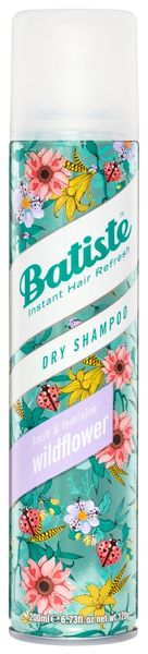 Шампунь сухий безсульфатний для волосся Batiste Wild flower Dry Shampoo 200ml sh-4675 фото