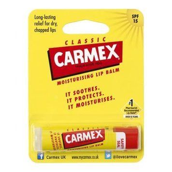 Бальзам-стик лечебный для губ Carmex Classic Lip Balm SPF 15 Stick 4.25g uh-4681 фото
