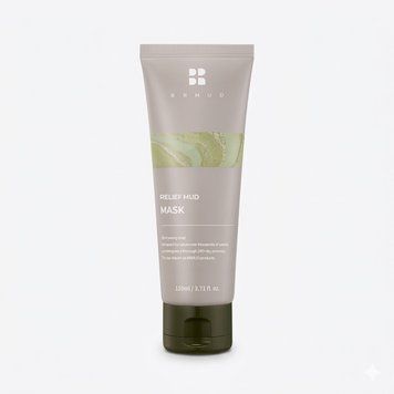 Грязьова маска 110 мл BR MUD RELIEF MUD MASK 110ml ma-79705 фото