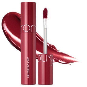 Соковитий глянцевий тінт для губ з вишневим відтінком rom&nd JUICY LASTING TINT 12 CHERRY BOMB gu-10267 фото