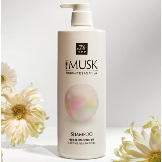 Восстанавливающий шампунь для волос Mise-En-Sc&egrave;ne Pearl Shining Repair Shampoo White Musk Scent sh-77106 фото