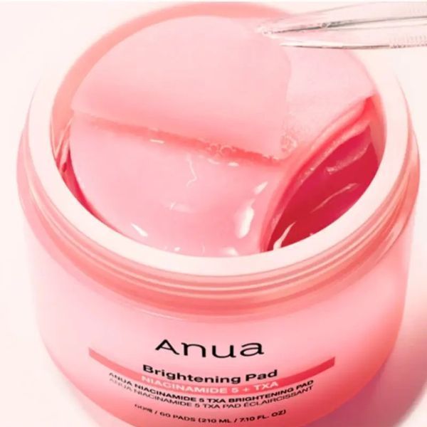 Осветляющие тонер-педы с ниацинамидом Anua Niacinamide 5 Txa Brightening Pad 210ml (60EA) pe-38128 фото