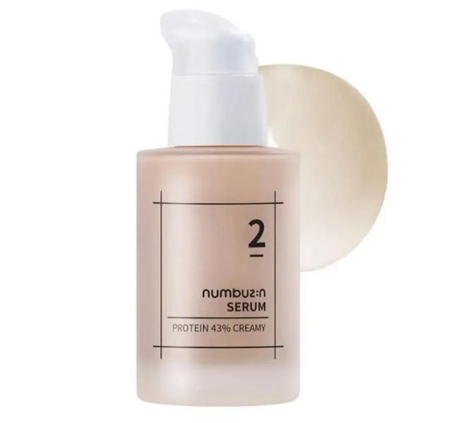 Крем-сироватка для обличчя Numbuzin No.2 Protein 43% Creamy Serum 50ml kr-80784 фото
