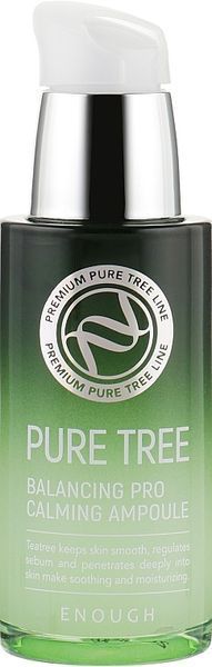 Успокаивающая сыворотка с экстрактом чайного дерева Enough Pure Tree Balancing Pro Calming Ampoule 30ml au-3019 фото