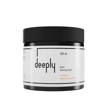 Глянцевая маска для волос Deeply Gloss Finishing Mask 300 ml de-00020 фото