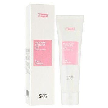 Пінка для обличчя з керамідами Sweeteen Tartcherry Ceramide HYA Foam Cleanser 150ml pe-7899 фото