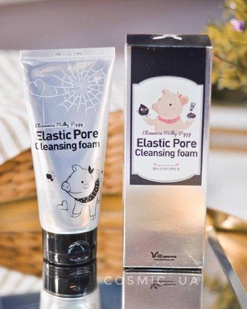 Пенка Для Глубокого Очищения Пор Elizavecca Milky Piggy Elastic Pore Cleansing Foam 120ml li-388 фото