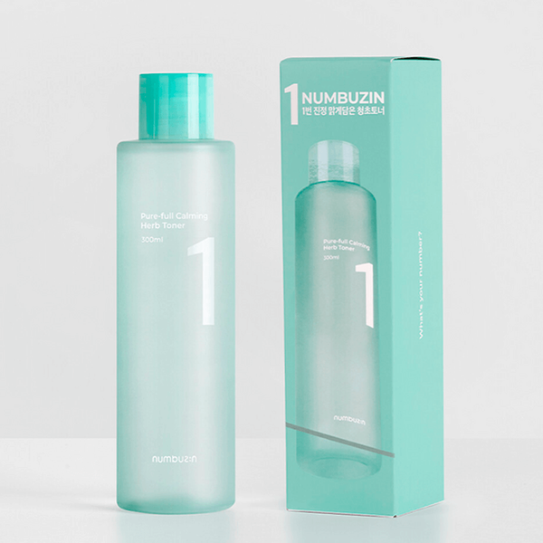 Тонер Numbuzin No.1 Pure-full Calming Herb Toner 300ml to-81453 фото