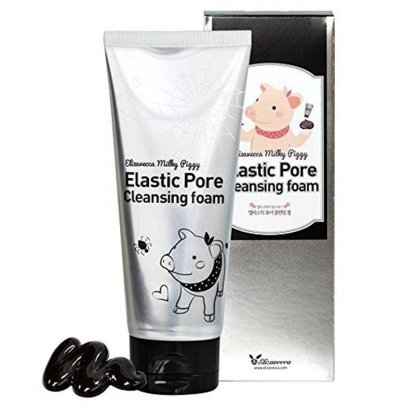 Пінка Для Глибокого Очищення Пора Elizavecca Milky Piggy Elastic Pore Cleansing Foam 120ml li-388 фото