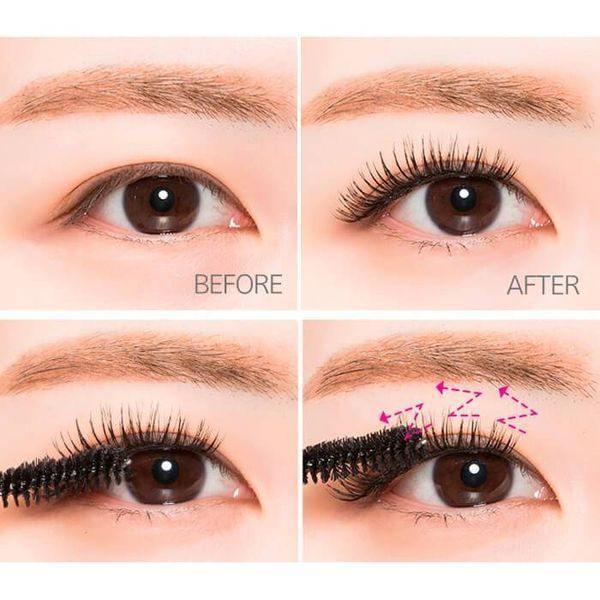 Туш для вій Мега Об"єм І Фіксація MISSHA Mega Volume Mascara Deep Volume 10ml tu-2223 фото
