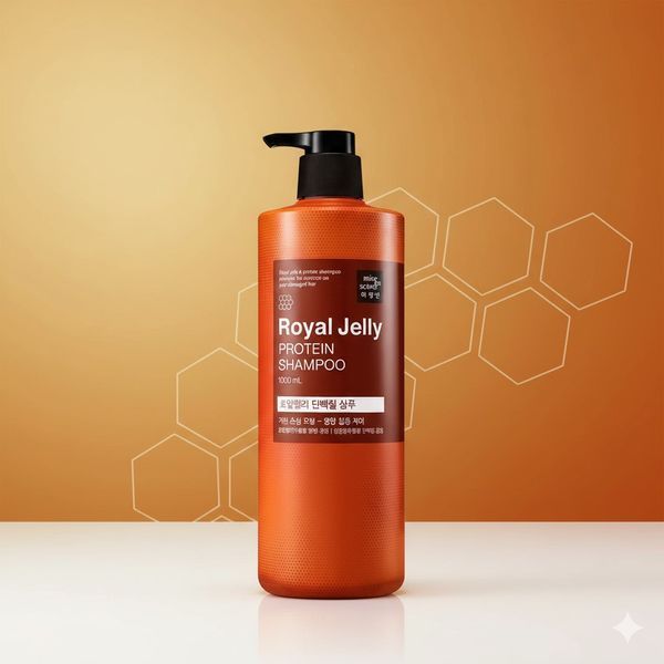 Відновлювальний шампунь для волосся Mise-En-Sc&egrave;ne Royal Jelly Protein Shampoo 1000ml sh-86474 фото