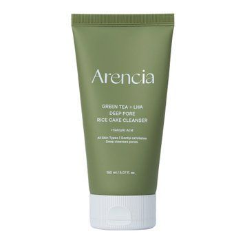 Гель для умывания лица с зеленым чаем Arencia Rice + LHA Pore Control Rice Cake Cleanser 150g oo-92169 фото