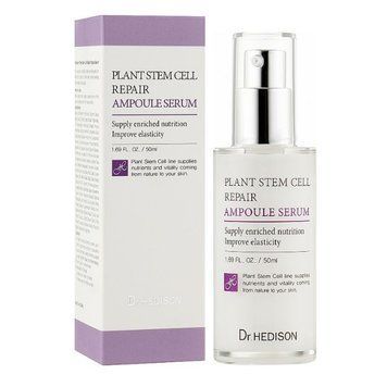 Відновлююча сироватка зі стовбуровими клітинами DR. HEDISON PLANT STEM CELL REPAIR AMPOULE SERUM 50m sy-8746 фото