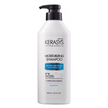 Шампунь зволожуючий Kerasys Hair Clinic Moisturizing 400мл ke-38648 фото