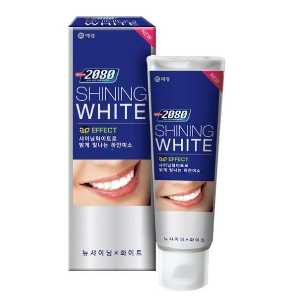 Відбілююча зубна паста Aekyung 2080 New Shining White 125 г zu-95184 фото