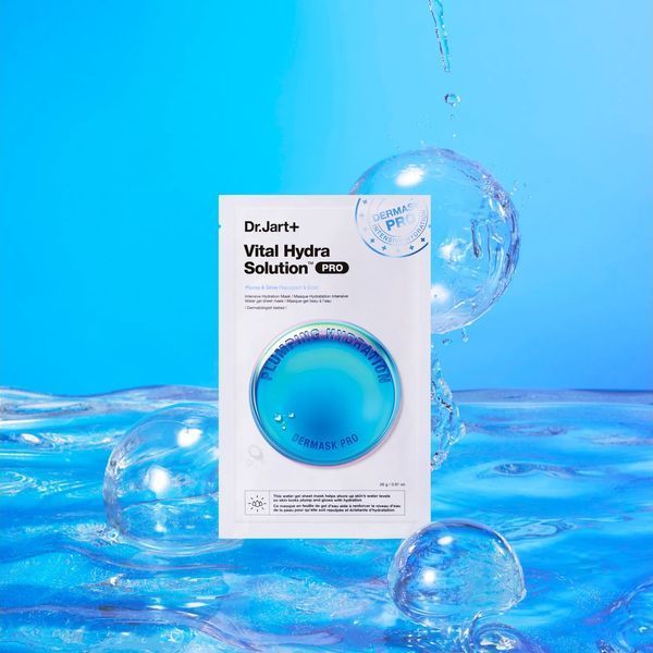 Увлажняющая маска для лица Dr.Jart+ Dermask Vital Hydra Solution Pro(26g)-Global-BB zd-1029 фото