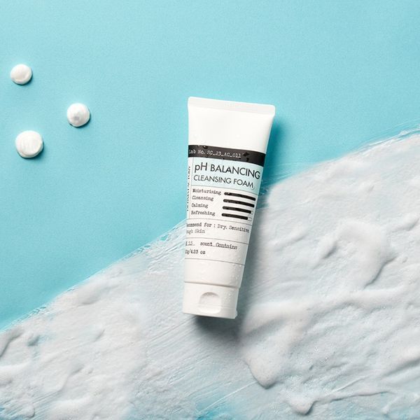 Нейтральна пінка для вмивання Derma Factory Ph Balancing Cleansing Foam 120g pe-69743 фото