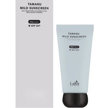 Мягкий солнцезащитный крем Lador Tamanu Mild Sunscreen SPF 50+ PA++++ 50ml so-80117 фото