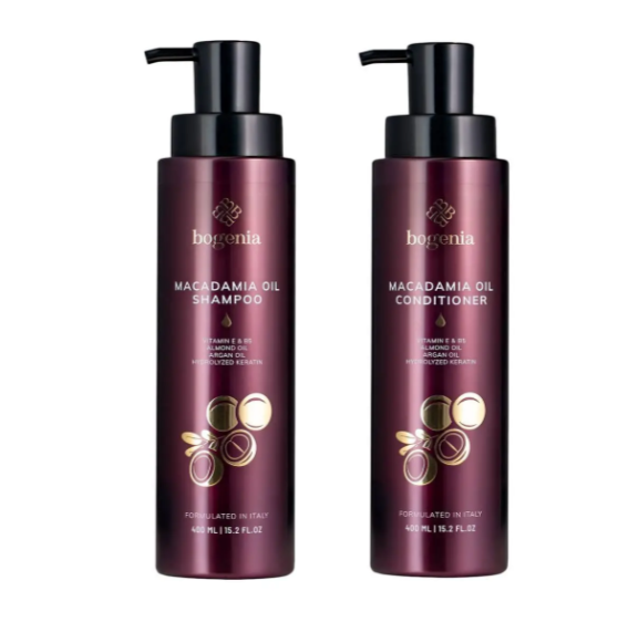 Кондиционер для волос Bogenia Macadamia Oil Conditioner 400ml BG435 №002 фото