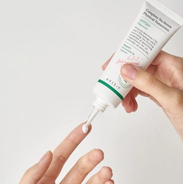 Сонцезахисний крем [AXIS-Y] Complete No-Stress Physical Sunscreen V.3 50ml li-10119 фото
