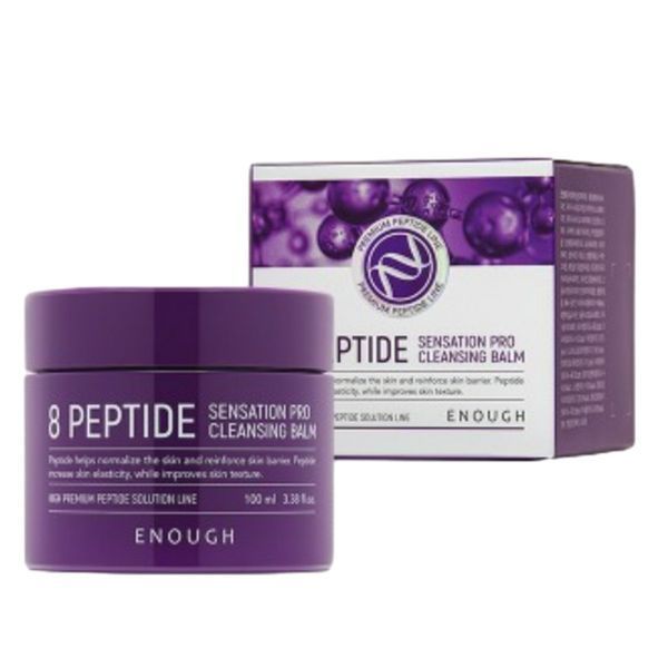 Гидрофильный бальзам с пептидами ENOUGH 8 Peptide Cleansing Balm 100ml li-11197 фото