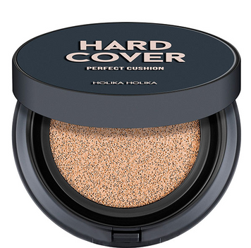 Тональний кушон для обличчя зі змінним блоком HOLIKA Hard Cover Perfect Cushion EX Set (02 Petal) ku-82933 фото