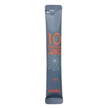 Відновлююча преміум-маска для волосся Masil 10 Premium Repair Hair Mask 12ml ma-9163 фото